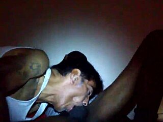 Damn! Cpdcr3 Sucks Hard on Massive Big Black Cock!