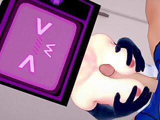 Hey, wanita TV mau dientot pakai apron favoritnya!