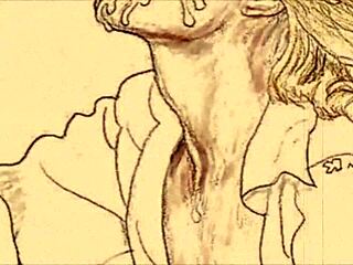 Vintage illustration captures antique retro cartoon style