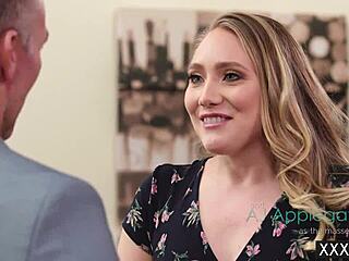 Hot Milf With Nice Big Ass Giving Massage To Perverted Lawyer