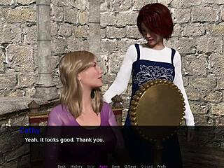 Let's watch this redhead finger herself in Knights Tale Part 3