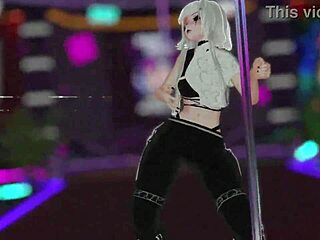 Wow, look at this vrchat pole dancing performance!