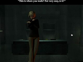 Kelly Plays Indoor Fun Game With Blonde In Lingerie