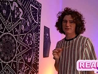 goth girl stepsis anna claire clouds introduces tantric sex to newbie stepbro