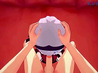 Hyakumantenbara Salome's Intense Sex Scene - Nijisanji VTuber Hentai Adventure