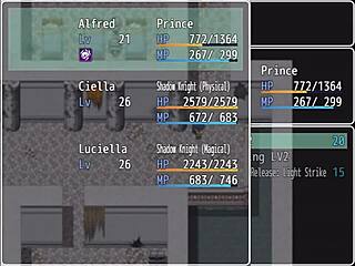 amiga do príncipe estava fazendo alguma coisa debaixo do balcão do tarado - ntr sisters - ciella & luciella - parte 8