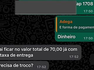 Skinny Biker Babe Paid Delivery Guy With Wet Deepthroat Action. Her Small Waist And Natural Tits Drove Him Wild!