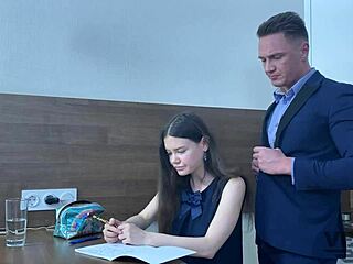 stepsister caught with dildo lets me cum in her tight ass