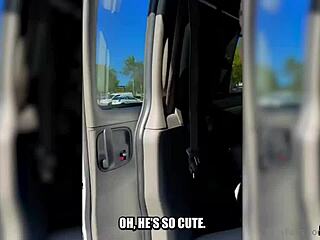 serena salgot rides monster cock in the fanvan