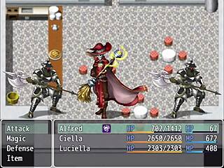 amiga do príncipe estava fazendo alguma coisa debaixo do balcão do tarado - ntr sisters - ciella & luciella - parte 8