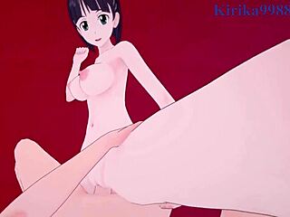 Suguha Kirigaya Experiences Overwhelming Emotions During Intense Sex In Sword Art Online Hentai