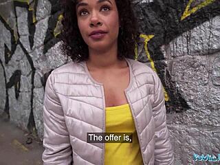 Public Agent game leads to hardcore outdoor banging