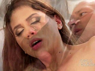 Horny Latina Teen Rimjob With Brunette Babe B Nicols