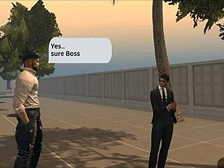 Pametna devojka rukuje ogromnim kurcem pušenjem i doggystyle