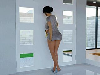 Damn! Stepmom’s Big Ass in Mini Skirt Stuns!