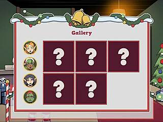 claus hides a naughty xmas surprise in hentai game ep 1 with elf and santa wife