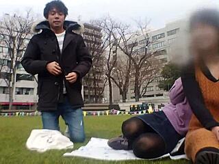 asian babe with small tits begs for more?