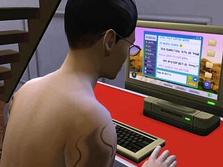 Curious Colleagues Explore Bodies and Have First-Time Sex in 3D