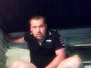 Policeman's rough vodka bottle encounter