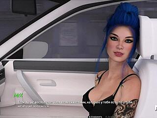 Lekcije igranja: Prijateljica poljubi prijateljico v vroči epizodi 1 scena 17