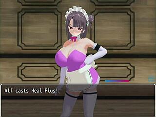 These Girl B Hero scenes are hot with Lucy