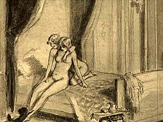 Vintage Erotic Drawings Showcase Retro Anime Style