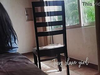 cute whore bent over for ass in amateur fetish