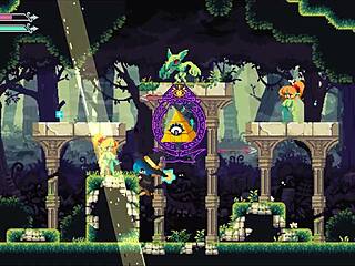 Chica goblin caliente se vuelve pornoestrella en flip witch 😈