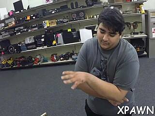 Amateur gets cash to show sexy moves!