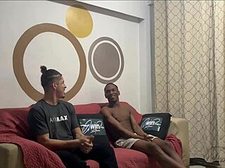 My stepson brought a friend for gay double penetration with monster cock