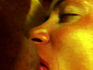 Redhead amateur girlfriend sucks cock with passion