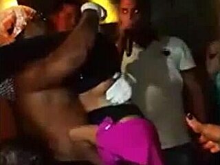 latino stripper dances in venezuelan party