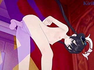 Ryuuge Kisaki dan Asagiri Suou dalam seks hentai Blue Archive ganas