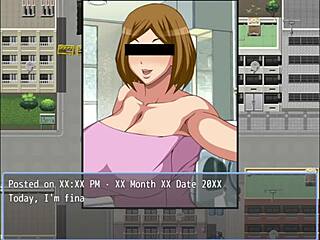 Wife's unfaithful routine in hentai game part 7
