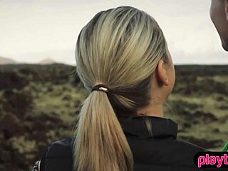 Nasty photographer FUCKS her model OUTDOORS!