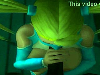 Mika in hentai 3d animation gets anal sex