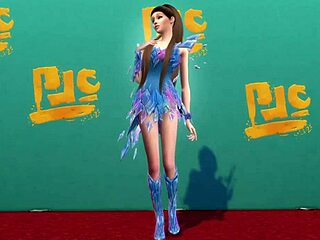 dexter uses x-ray glasses to see everyone naked - sims 4