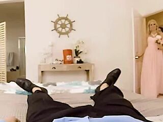 Vrbangers Com Bridesmaids Mia Malkova & Riley Reid Fuck The Groom Threesome In Brunette Cowgirl Group Riding