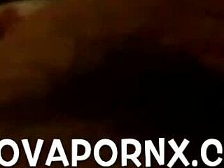 Asian milf sucks and fucks boyfriend while husband films cumshot