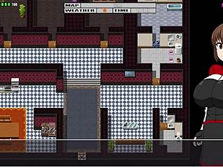 สาวแฟลชร่างกายในรถจักรยานฝนตก