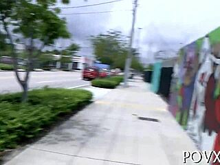 Teen Chrissy Saunders Endures Rough POV Fucking And Oral