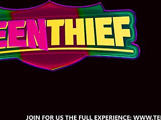 I’m wild for hardcore doggystyle with this petite shoplifter blonde teen