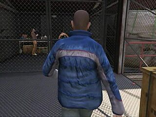 cristina seduced by two mechanics in the workshop