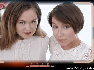 Junge Sex-Partys Dreier mit Kira Stone und Jeniffer Flex