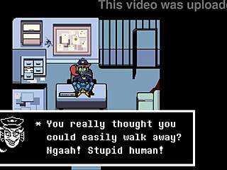 Undyne's law enforcement role in the world of Deltarune