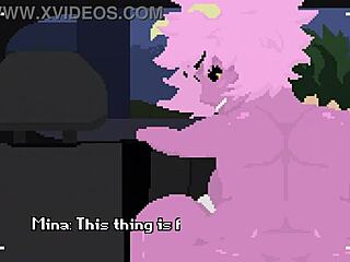 Mina Goes Wild in Car Sex With Shoestrang on Monster Cock!