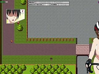 girl flashes body in rain ride