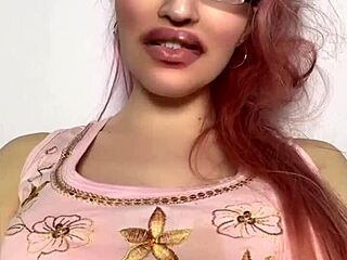 Goddess in glasses gives jerk off instructions for financial domination