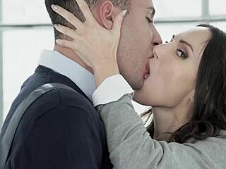 Szilvia Lauren hot and horny MILF bent over riding cumshot tits doggystyle babe narrow ass