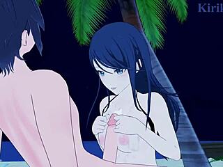 Ichika Hoshino and Ena Shinonome in Wild Hentai Action! 🔥